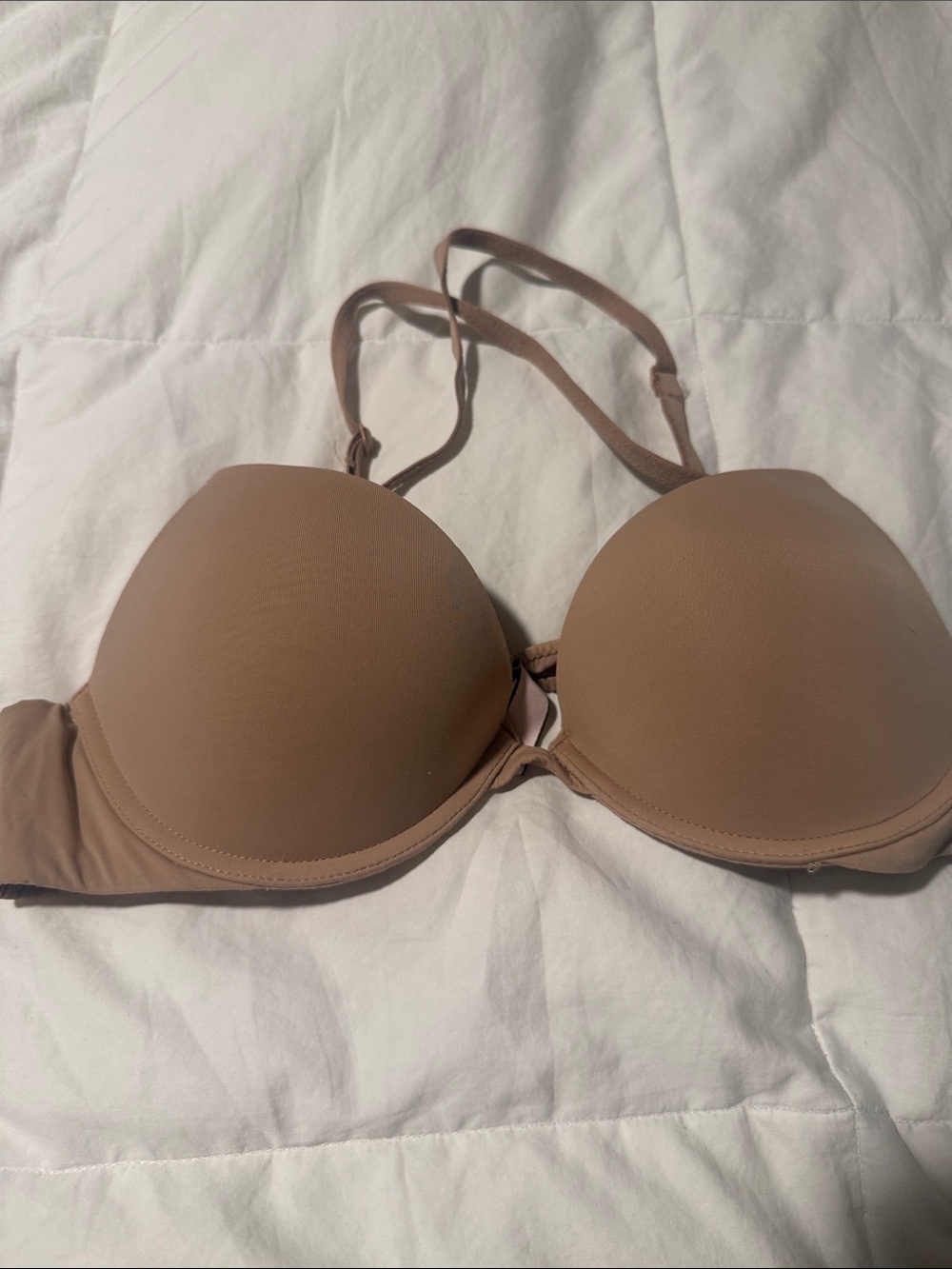 Victoria's Secret Nude T-Shirt Push-Up Bra